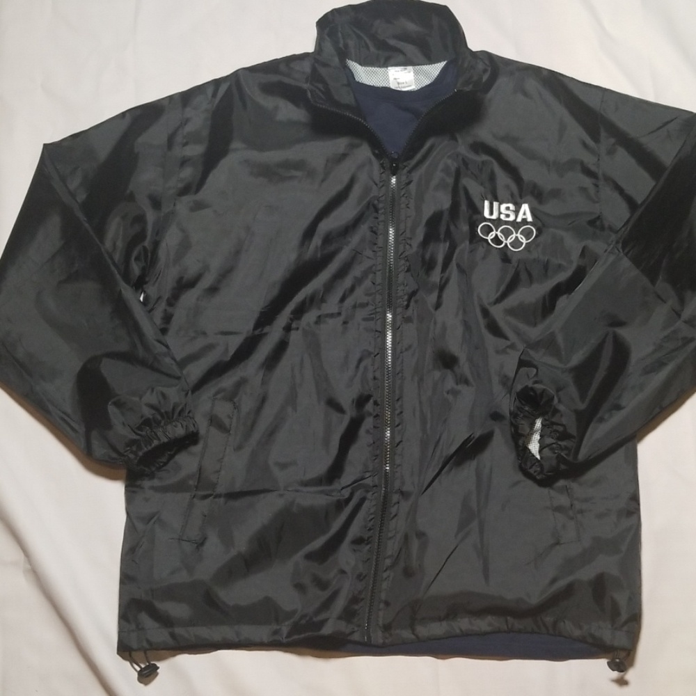 Vintage style Olympic windbreaker